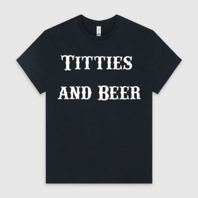 Titties and Beer White Thumbnail