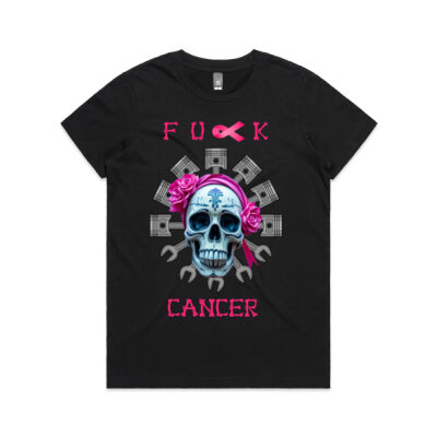 Big F to Cancer Ladies Top Thumbnail